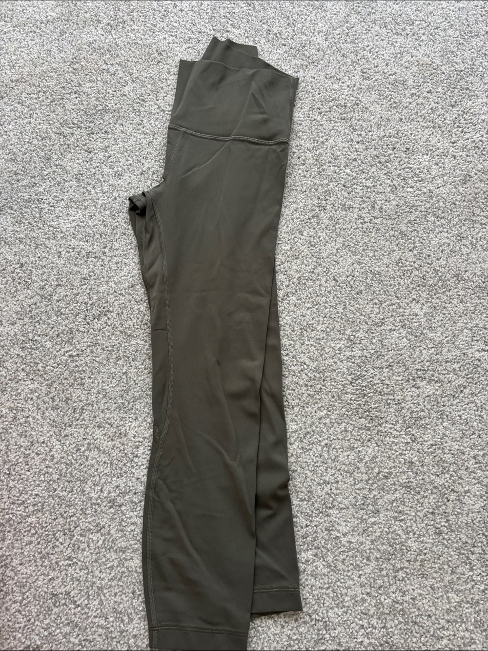 lululemon athletica Olive Green Performance Leggings